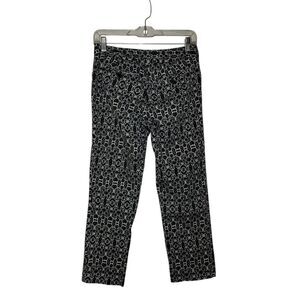 Laundry capris size 6 black and white.  ^